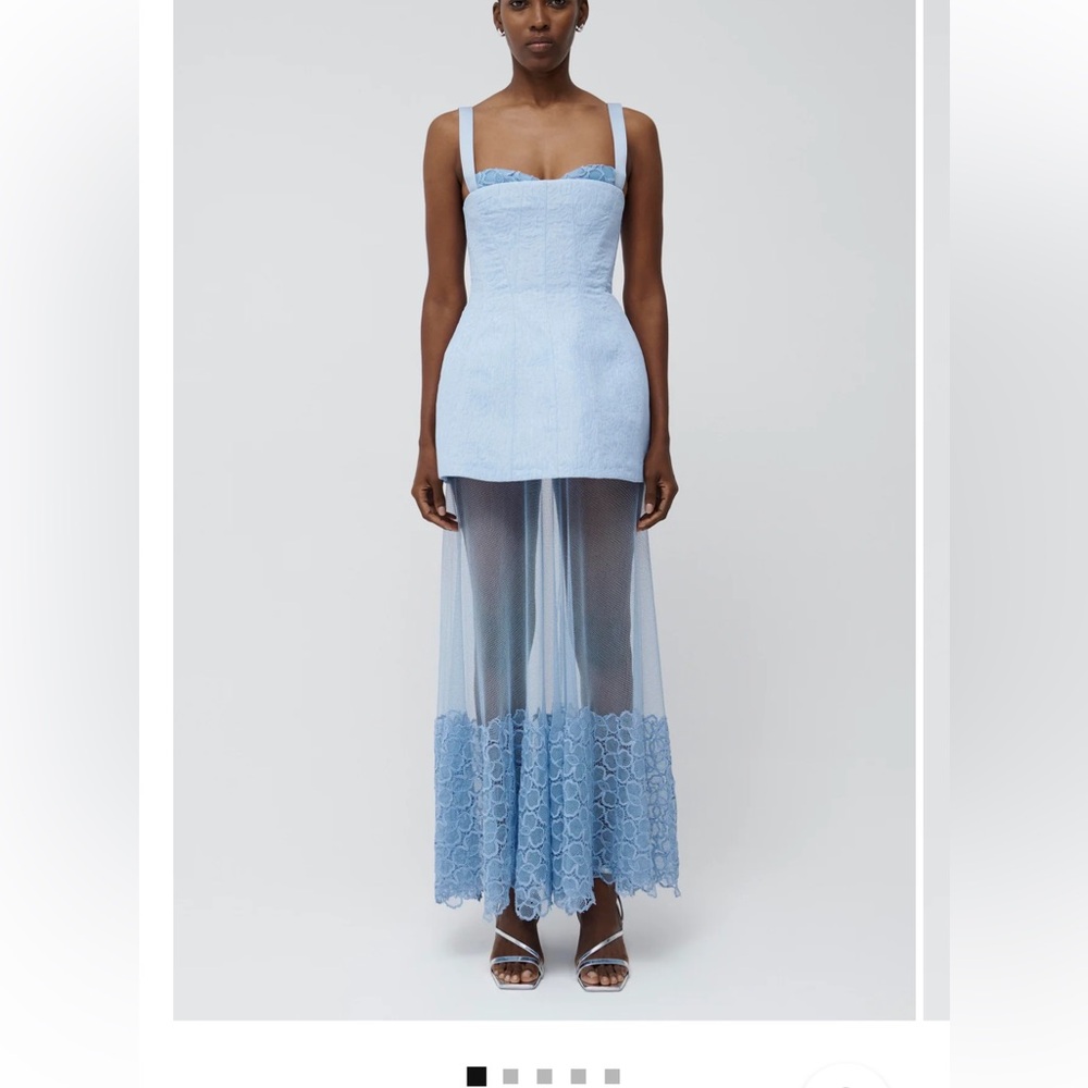 *NWT* Simkhai Callen Dress blue